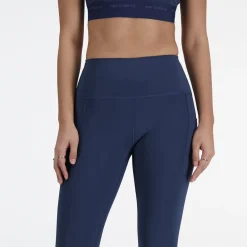 Dame New Balance NB SLEEK POCKET HIGH RISE LEGG