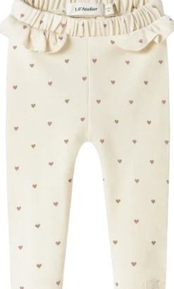 Lil' Atelier NBFLALO TAI SLIM LEGGING LIL Turtledove/heart Sale