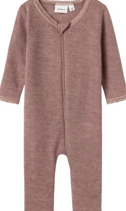 NBFWANG WOOL NEEDLE NIGHTSUIT SOLID>Name It Clearance