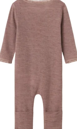 NBFWANG WOOL NEEDLE NIGHTSUIT SOLID>Name It Clearance