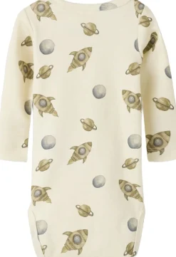 Børn Lil' Atelier NBMLAYO GEO LS SLIM BODY LIL