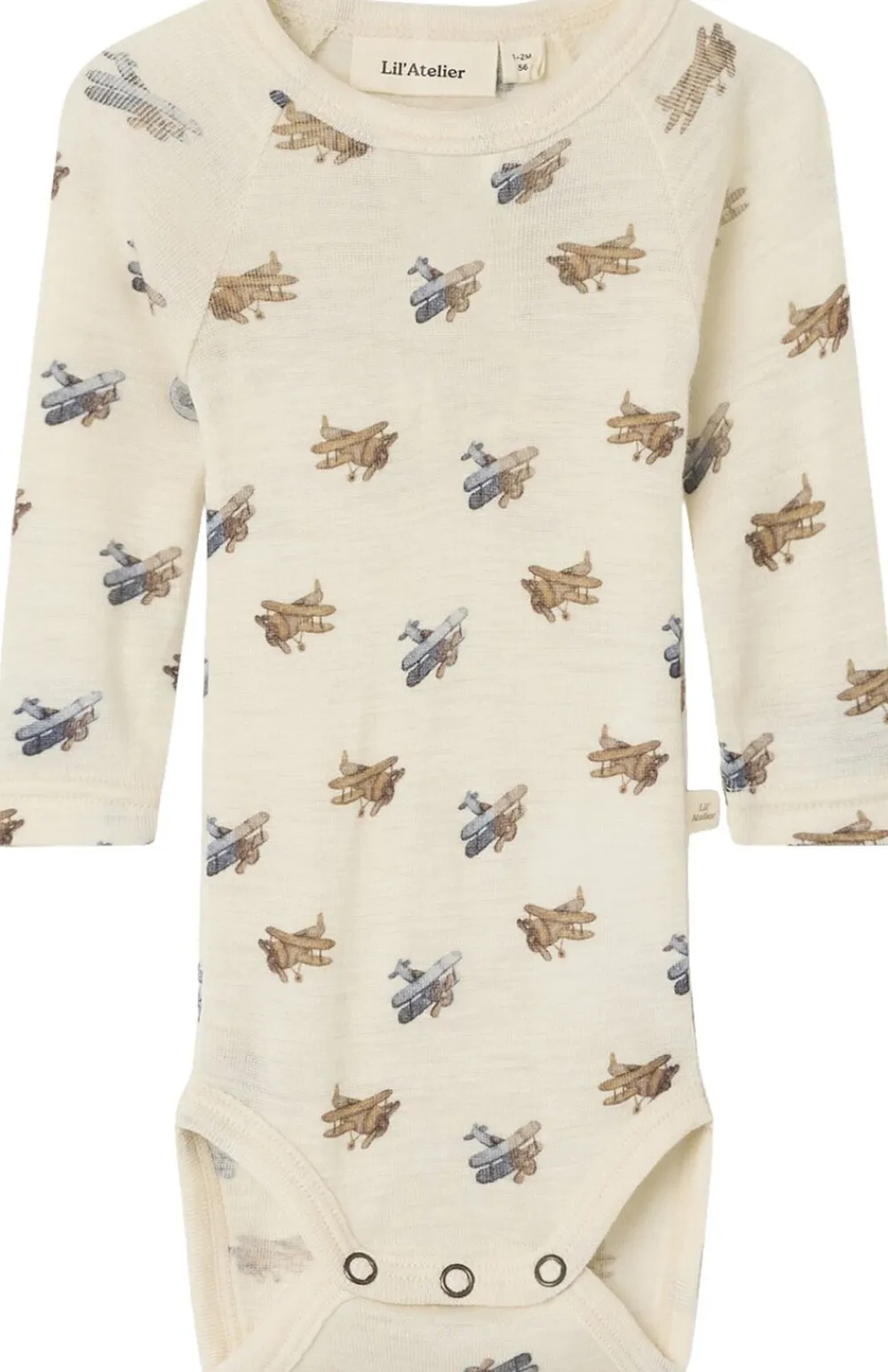 NBMNALU WO/MO LS SLIM BODY LIL NOOS>Lil' Atelier Hot