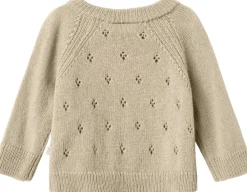 Børn Lil' Atelier NBNNALIO WOOL LS WRAP KNIT LIL