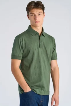 Lindbergh Needle drop polo S/S