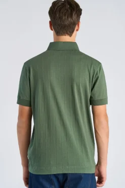 Lindbergh Needle drop polo S/S