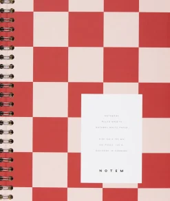 Notem NELA notebook - Medium, Orange check