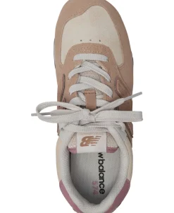 New Balance 574 Kids Lace Flat taupe Hot