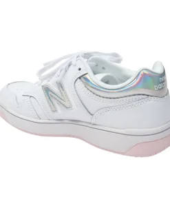 New Balance 480 Kids Lace White New
