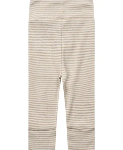 Magasin du Nord Collection Newborn leggings GOTS Beige stripe Online