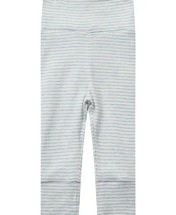 Magasin du Nord Collection Newborn leggings GOTS Blue stripe Hot