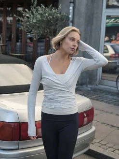 Nia Jersey Wrap Blouse><noscript><img width=