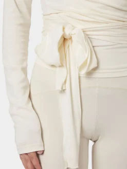 Dame Neo Noir Nia Jersey Wrap Blouse