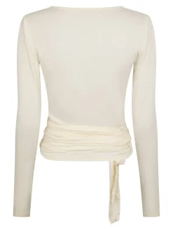 Dame Neo Noir Nia Jersey Wrap Blouse