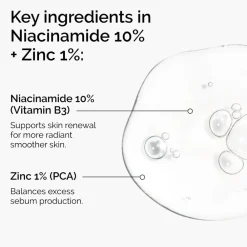 Niacinamide 10% + Zinc 1% 30 ml. Serum><noscript><img width=