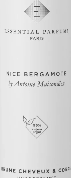 Essential Parfums NICE BERGAMOTE BY ANTOINE MAISONDIEU - HAIR & BODY MIST 100ML (ONLINE