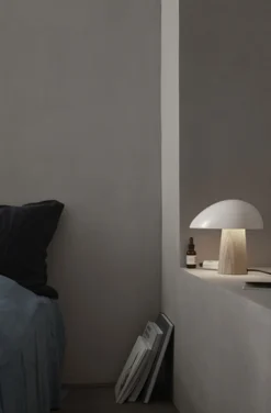 Fritz Hansen Night Owl Table Lamp Smokey white/ash New