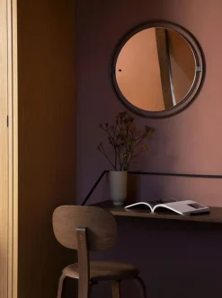 Audo Copenhagen Nimbus, Mirror Ø60, Bronzed Brass