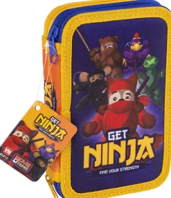 Børn Legetøj NINJA DOBBELT PENALHUS