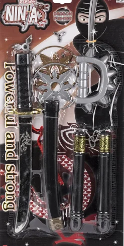 Legetøj NINJASÆTm6 DELE SVÆRDmm Clearance