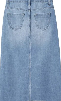 Name It NKFKAT DNM LONG SKIRT 3724-BE NOOS Blå Best