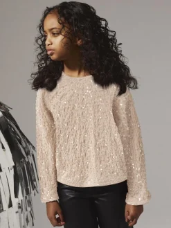 Name It NKFRUSITTA LS BOW BLOUSE Jet stream/black bow