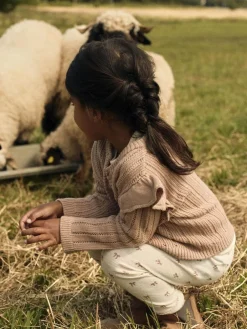 Lil' Atelier NMFNALU WO/MO SLIM LEGGING LIL Turtledove/melange Hot