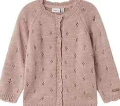 Børn Name It NMFWRILLA WOOL LS KNIT CARD