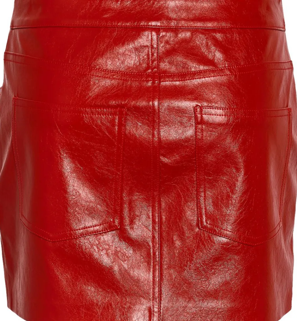 NMKANE NW VINYL SHORT SKIRT>Noisy may New