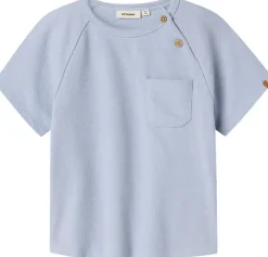 Lil' Atelier NMMJOLLO SS SWEAT LIL Zen blue Best