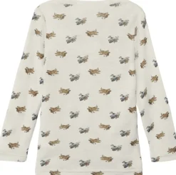 Lil' Atelier NMMNALU WO/MO LS SLIM TOP LIL Turtledove/melange Online