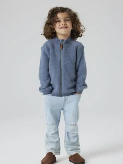 Børn Name It NMMWMINO WOOL BRUSHED LS CARD