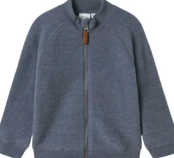 Børn Name It NMMWMINO WOOL BRUSHED LS CARD