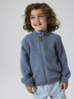 Børn Name It NMMWMINO WOOL BRUSHED LS CARD