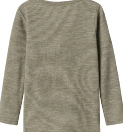 Børn Name It NMNWAX WOOL RIB LS TOP NOOS