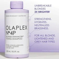 Olaplex No. 4P Blonde Enhancer Toning Shampoo 250ml Sale