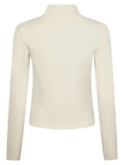 Neo Noir Nolana Zip Blouse Ivory New