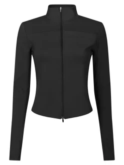 Neo Noir Nolana Zip Blouse Black Outlet