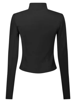 Neo Noir Nolana Zip Blouse Black Outlet
