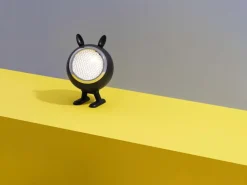 Mr. Wattson Norbitt, Ear, Black, 1,4x2,5 cm