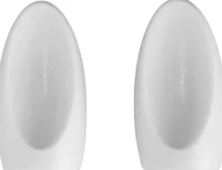 Mr. Wattson Norbitt, Ear, White, 1,4x2,5 cm