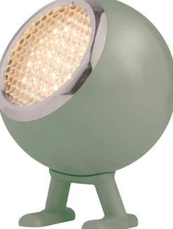 Mr. Wattson Norbitt, LED lamp, Rechargeable, In/Outdoor, Herby green