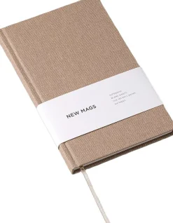 New Mags Notebook Sand - Hardcover/Blank