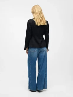 Object OBJARIA LISA L/S RE BLAZER NOOS Black Online