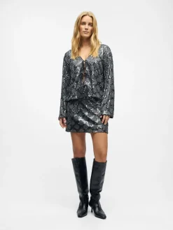 OBJLEA HW SHORT SKIRT 141><noscript><img width=