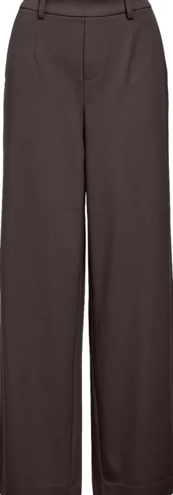Object OBJLISA WIDE PANT NOOS Seal brown Hot