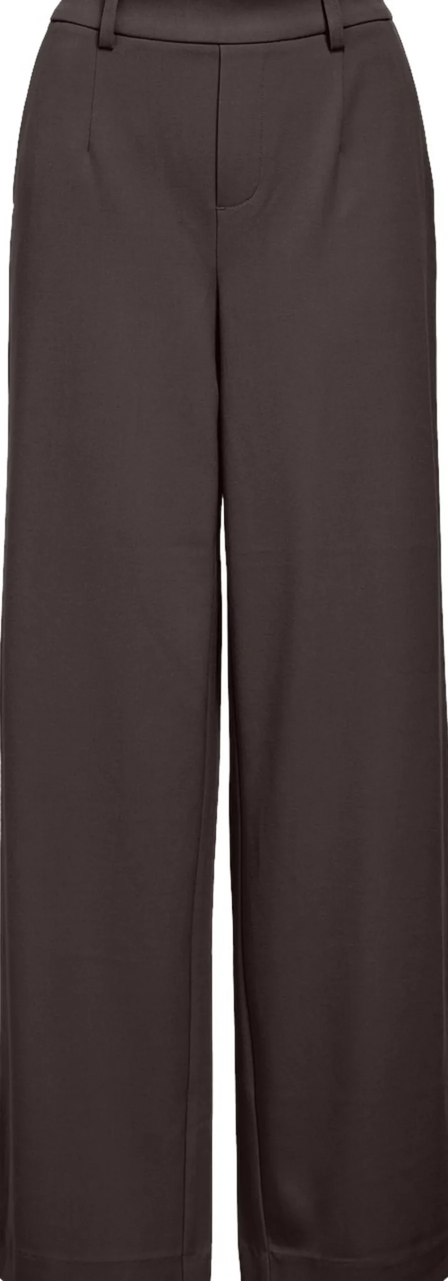 Object OBJLISA WIDE PANT NOOS Seal brown Hot
