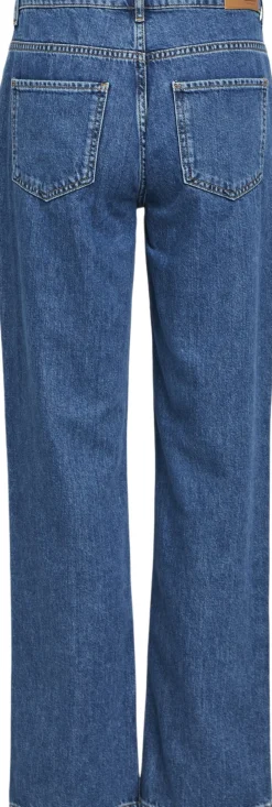 Object OBJSAVA ELLEN MW STRAIGHT JEANS NOO Medium blue denim New