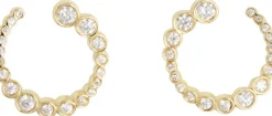 Ragbag Studio Odette Spiral Earrings 18k gold plating Discount