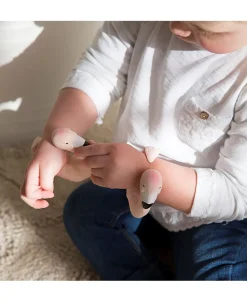 Børn Oli & Carol - Armbånd i naturgummi - Flamingoen Sky
