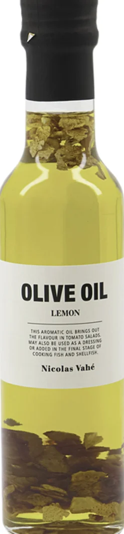 Nicolas Vahé Olivenolie 99,5% med citronskal og citronaroma, 25 cl.